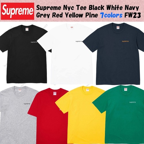 Tee shirt supreme nyc - supreme, noir