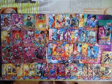 LOT 60 Carte Super Dragon Ball Heroes Big Bang Mission 11 Full set C-R-SR JAP/HK
