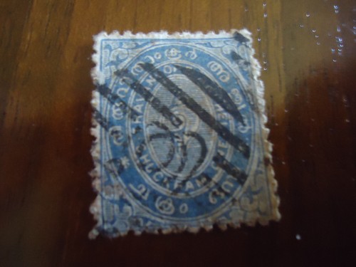 Timbre inde colonie - timbre,
