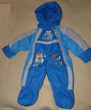 Combinaison pilote imperméable bleu pour bébé garçon 12 mois The 7 colors - BE