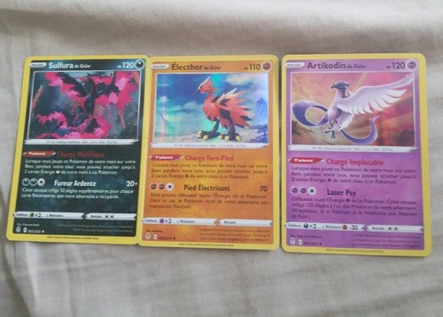 Carte pokémon oiseaux - pokémon,