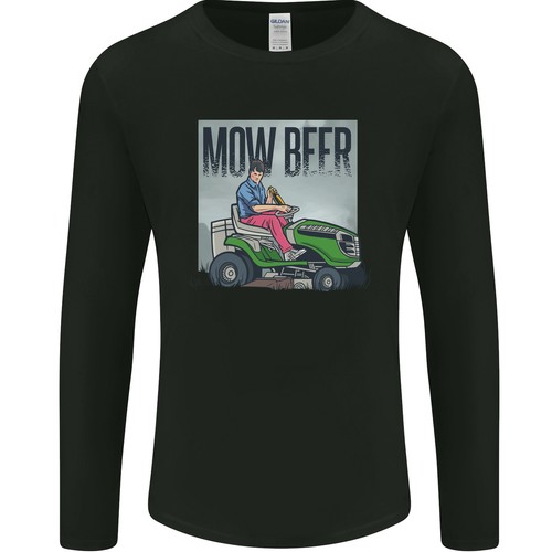Mow bière drôle tondeuse - bière,