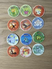 Lot de 12 pogs tazos Pokémon