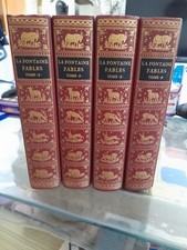 Jean de Bonnot La Fontaine Fables 4 volumes 1969 