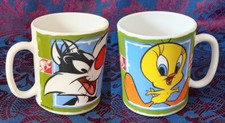 ARCOPAL * MUG TASSE x 1 * TITI et GROS MINET diam 8 x 9,5 cm 1999 Warner Bros