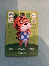 Carte Amiibo Animal Crossing 387 Rowan