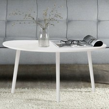 Table D' Appoint en Bois Massif Petite Console Basse Meuble Salon Homestyle4u