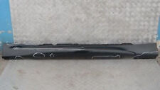 BMW E87 LCI M Sport Bas de Porte Couverture Seuil Droite Noir Saphir