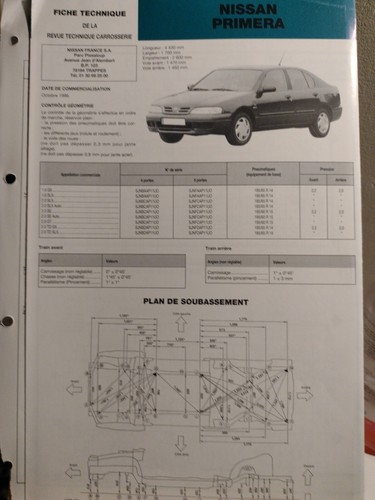 Fiche technique revue - fiche,