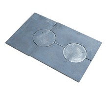 PLAQUE EN FONTE POUR FOUR 2