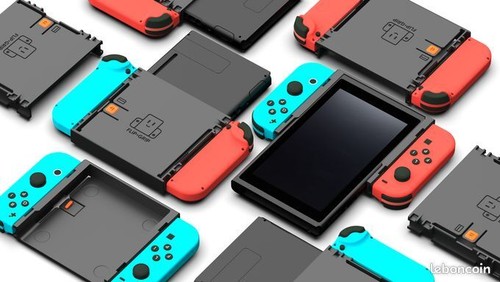 Flip grip nintendo - grip, switch