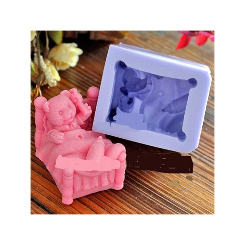 Moule gâteaux silicone - moule, en