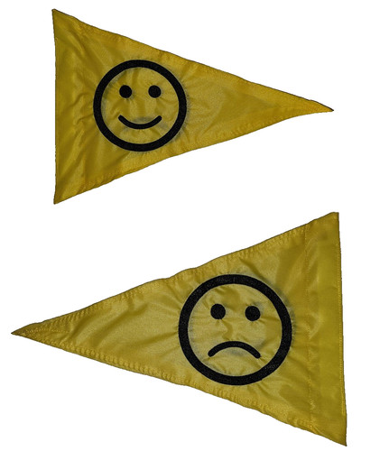 Custom happy sad face - n,