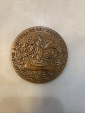 Médaille Bronze Militaria Collection WW1 Anniversaire Delamarre