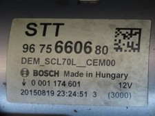 Demarreur PEUGEOT 308 9675660680