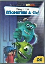 DVD Monstres & Cie Pixar de