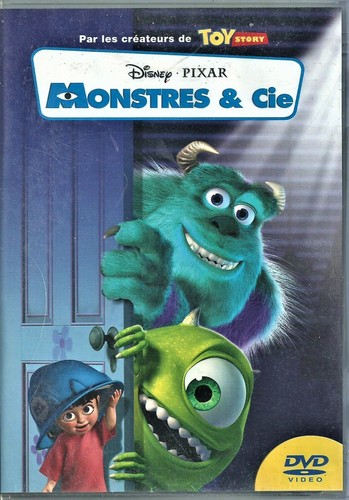 Dvd monstres cie pixar de - &,