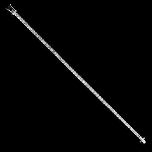 Diamant rond tennis - 9.18, ct