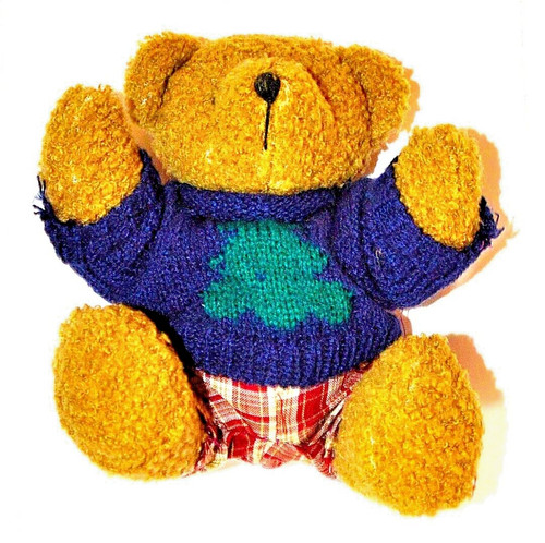 Peluche nounours tissu - peluche,