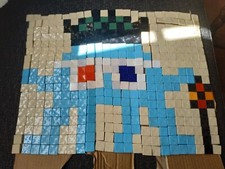 Kit Mosaïque Space Invader roi soleil émaux de Briare