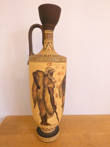 Vase amphore grecque signé - amphore,