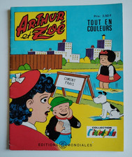 ANCIENNE BD ARTHUR ET ZOE