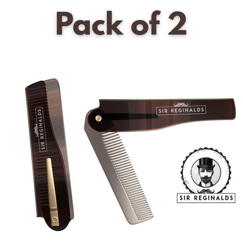 Mini barbe moustache - 2x, &