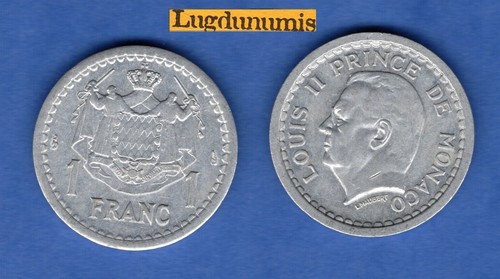 Monaco franc 1943 ttb - monaco, 1