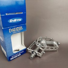 Pédales MKS Sylvan Road 9/16x20 en aluminium vélo vintage course 1990s Japon NOS