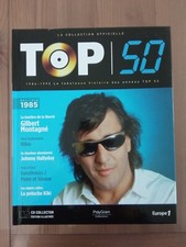 TOP 50 couv. GILBERT MONTAGNE 1985 - Collection Officielle CD + LIVRE