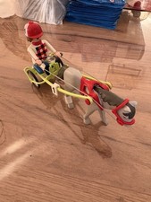 Playmobil  4192 Driver et sulky cheval de course centre équestre city ferme
