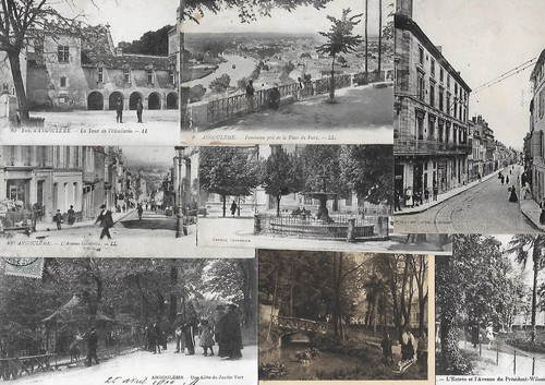 Lot cartes postales - 12,