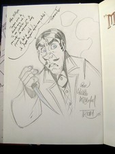 Trichet Dedicace Les Arcanes du "Midi-Minuit" 2 EO Ed. Soleil 2003 TTBE