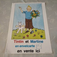 Affiche BD Tintin – 34 x 50 cm – Envelcarte