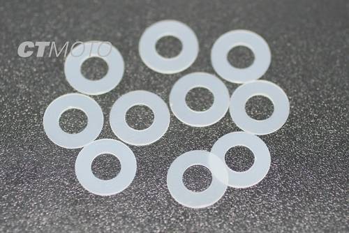 Nylon rondelles 14 pour - m6,
