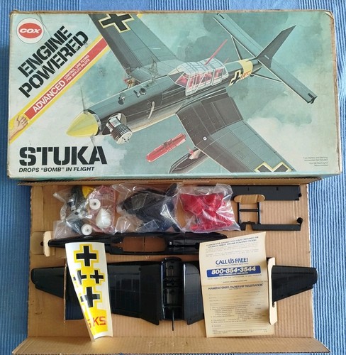 Cox graupner 4901 stuka - graupner, #4901
