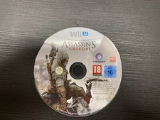 CD SEUL  Assassin's Creed III 3 Nintendo Wii U PAL FR WiiU