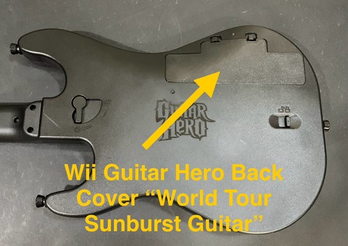 Wii guitar hero back - back, cover