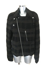 MARC BY MARC JACOBS - BLOUSON façon PERFECTO - LAINE - Taille L