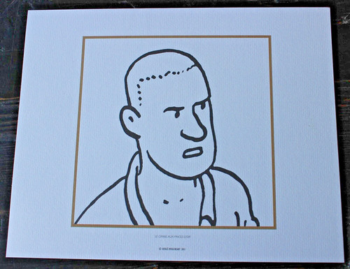 Litho libris tintin extrait - libris,