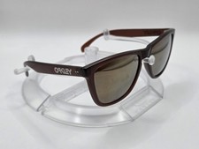 Oakley Frogskins First Gen Rootbeer / Bronze Mirror Japan Made Rare Vintage