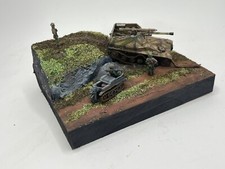 Diorama : 1/72, WW2,  Marder III -  Normandy - Pro Painted Tank