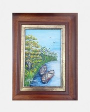 Petit tableau encadré –