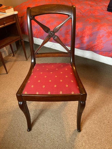 Chaise acajou louis - acajou,