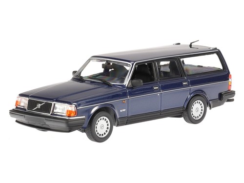Volvo 240 break 1986 bleu - gl,