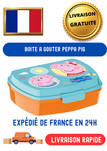 Boîte goûter peppa pig - à,