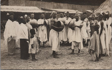 Zoo humain. Exposition coloniale de 1931, tribu Fulani  Carte postale - Zoo huma