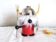 ANCIENNE LAMPE DESIGN OLAF LE VIKING par Old Timer Ferrari Italie Circa 1960