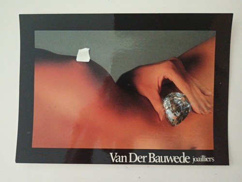 Carte postale publicitaire pub - carte,