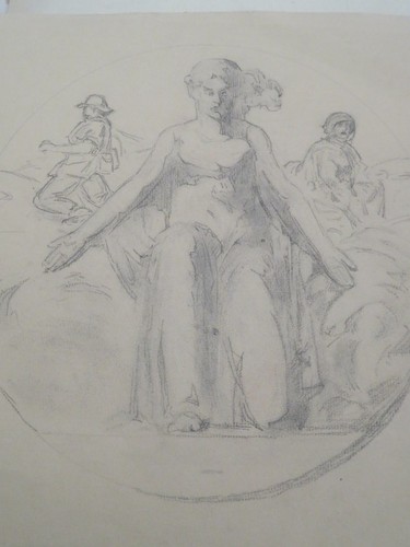 Dessin allegorie charite femme - allegorie,